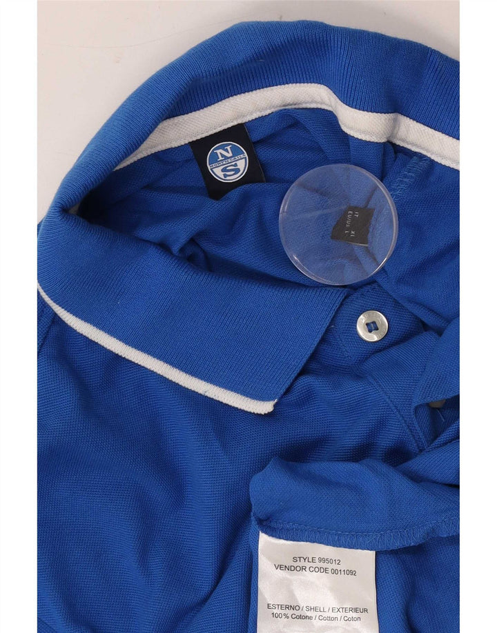 North Sails muška polo majica Large Blue Pamuk