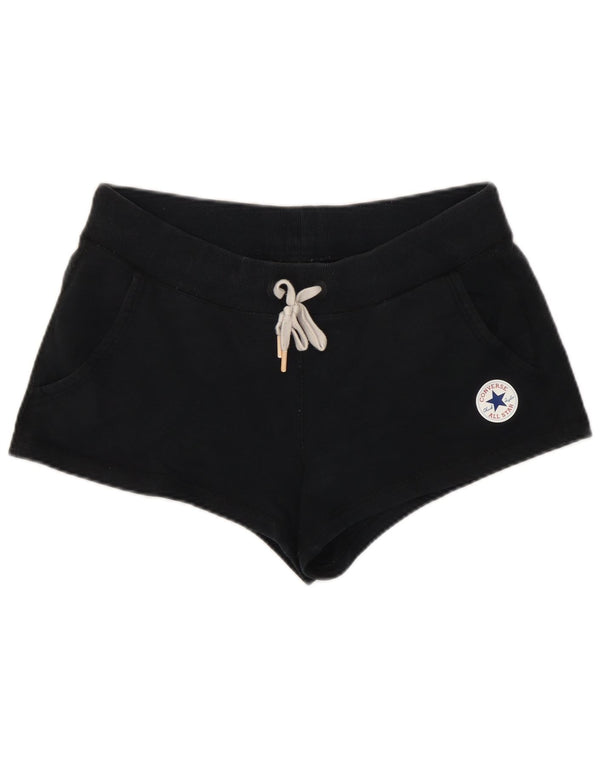 Converse ženske sportske kratke hlače UK 14 Srednje crni pamuk