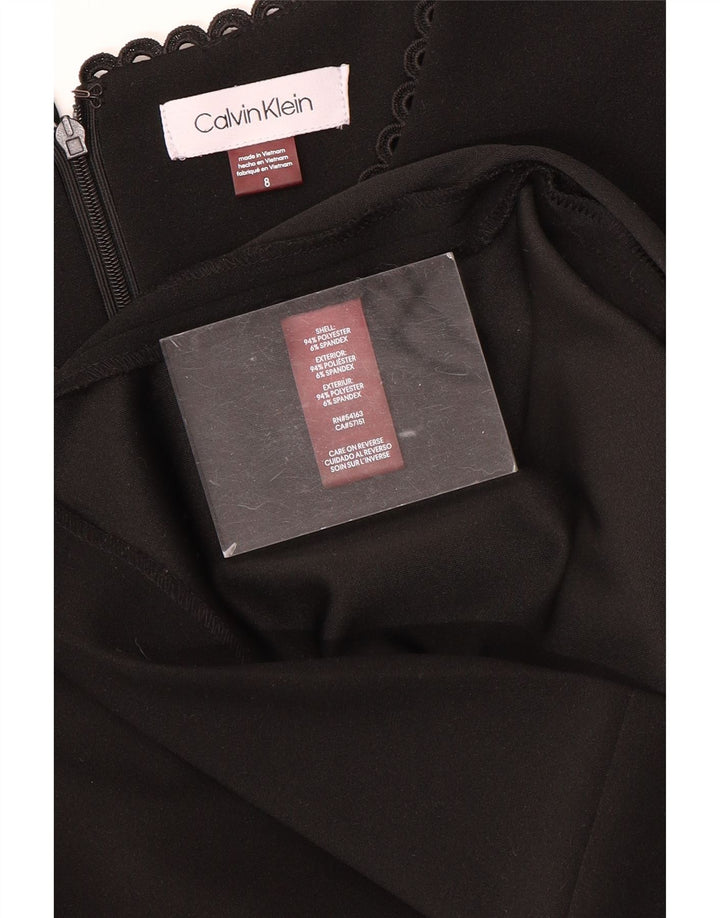 CALVIN KLEIN Ženska plašt haljina 3/4 rukava US 8 srednje crna poliester