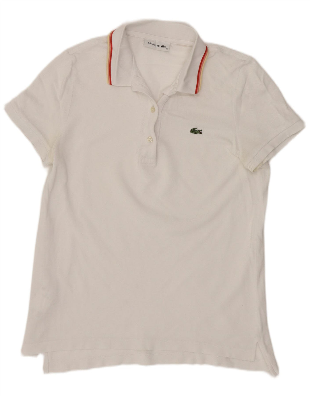 Lacoste ženska polo majica veličine 38, srednje bijela