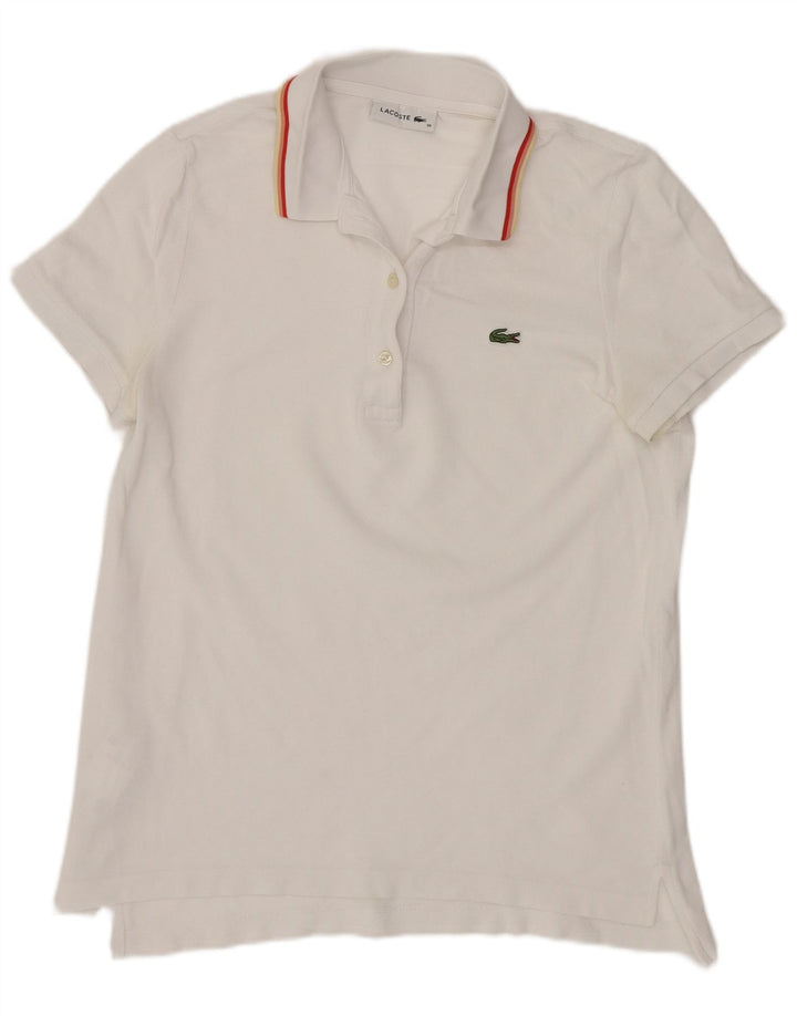 Lacoste ženska polo majica veličine 38, srednje bijela