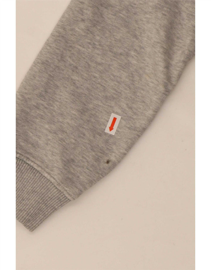 Tommy Hilfiger Ženska skraćena prekomjerna majica s kratkim rukavima UK 10 Small Gray