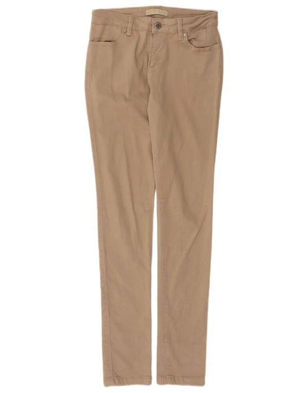 ZARA ženske uske ležerne hlače EU 36 XS W26 L30 bež modal