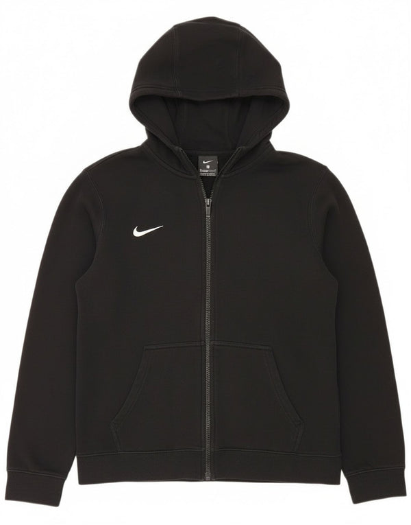 Nike Boys Zip pulover s kapuljačom 13-14 godina XL crni pamuk