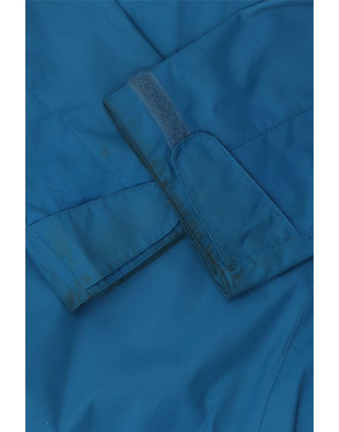 JACK WOLFSKIN Muška kišna jakna s kapuljačom UK 40 Large Blue Polyamide