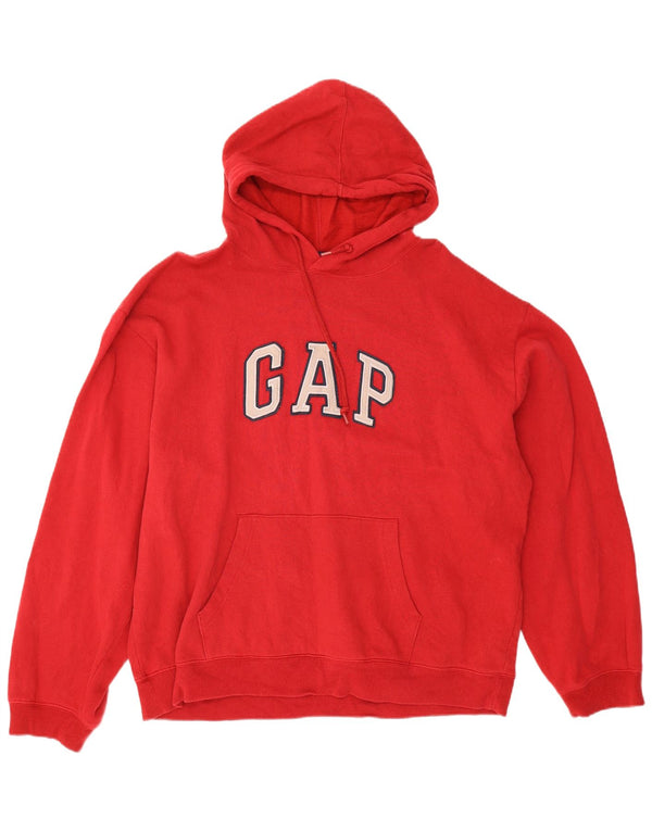 Gap muška majica s kapuljačom s kapuljačom XL, crveni pamuk