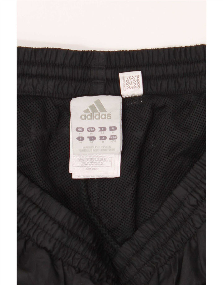 Adidas muške hlače za trenirku srednje crne boje od poliestera