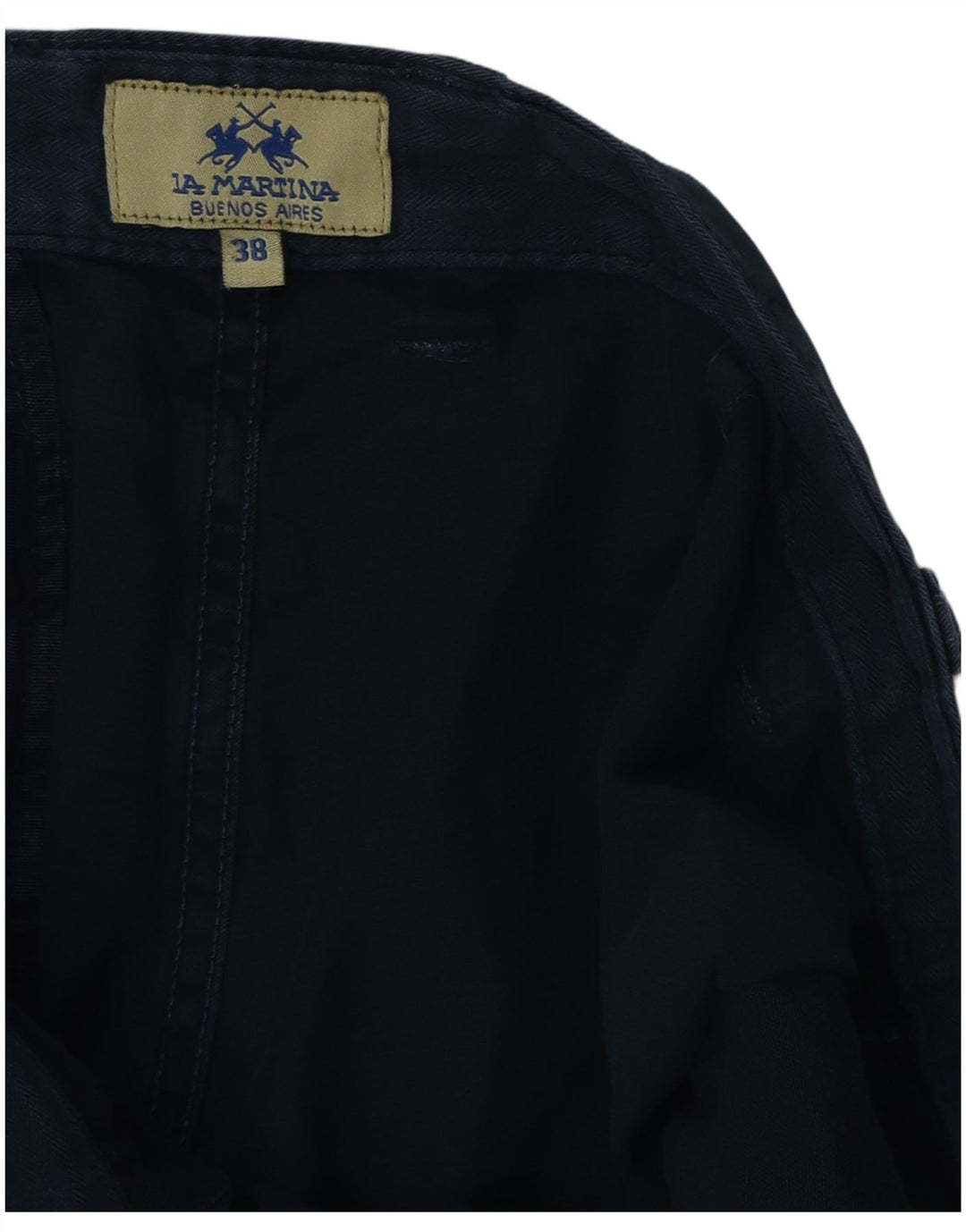 LA MARTINA Muške chino kratke hlače W38 XL tamnoplave