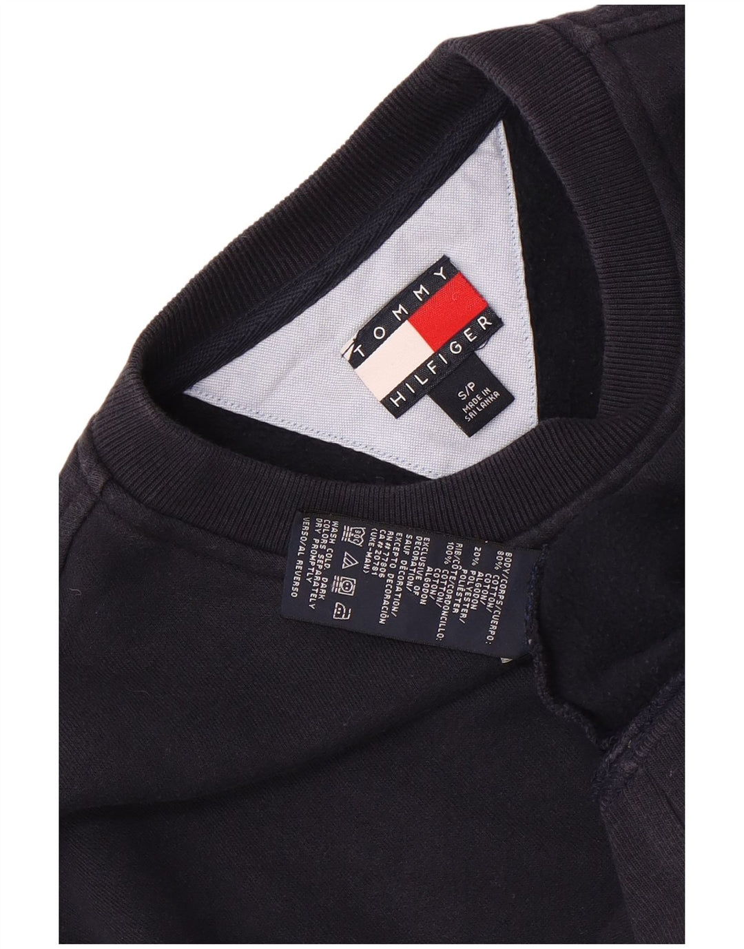 Tommy Hilfiger muški džemper mali tamnoplavi pamuk