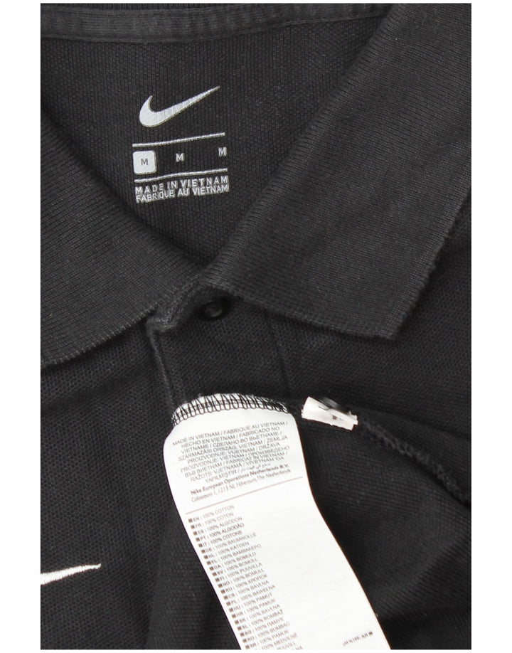 NIKE muška polo majica srednje crne pamučne boje