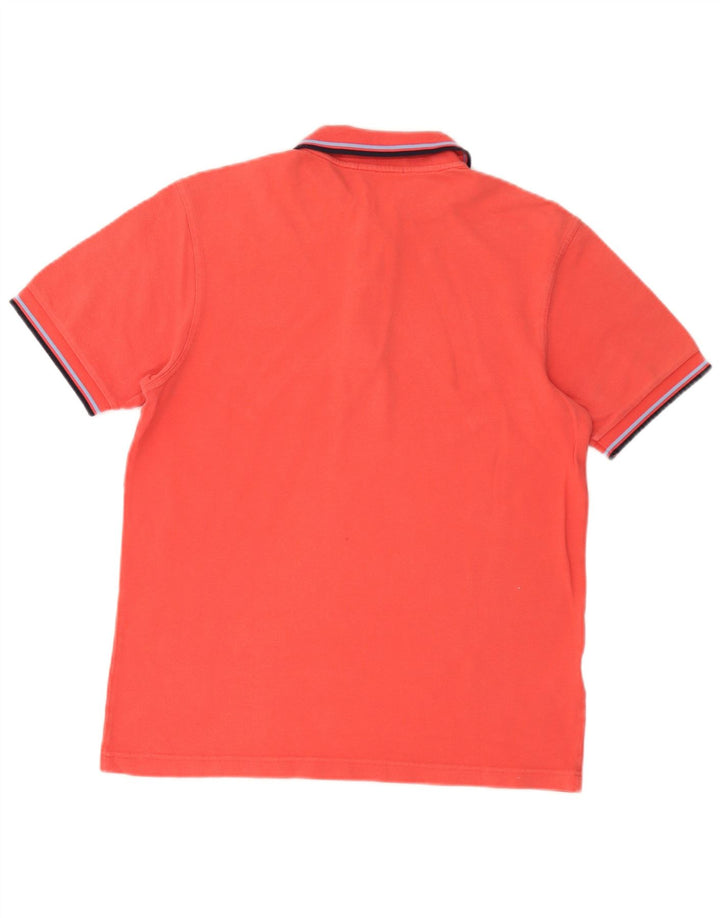 Fred Perry muška polo majica srednje crvene pruge, pamuk