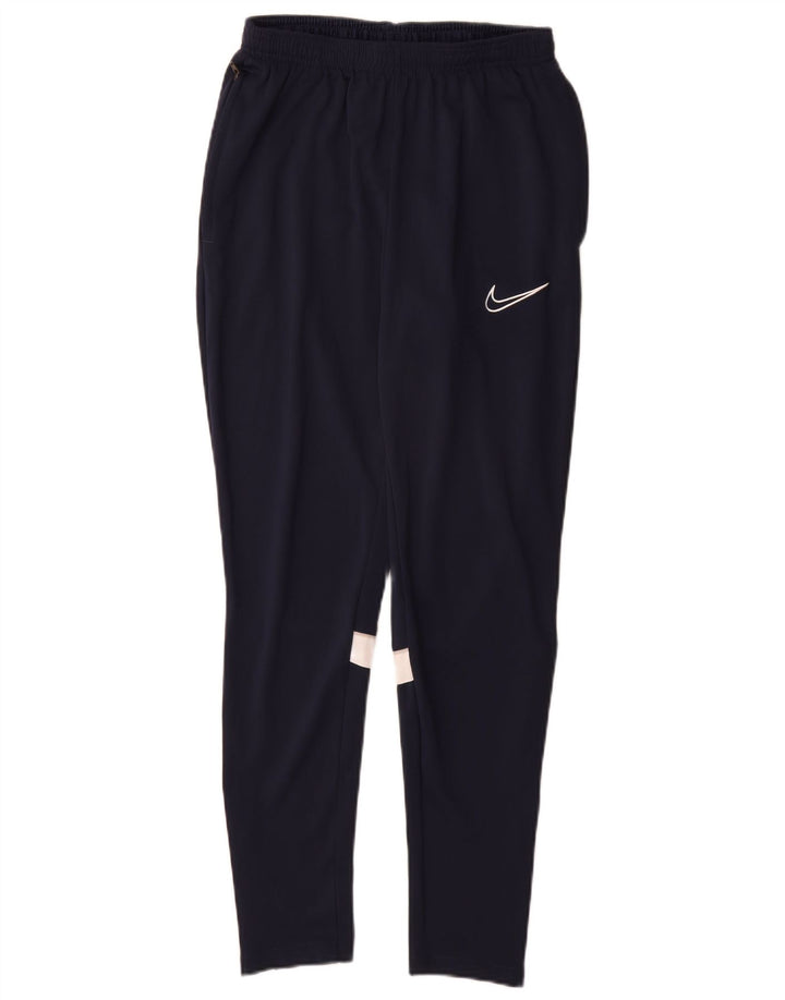 Nike muške hlače za trenirku srednje tamnoplave boje od poliestera