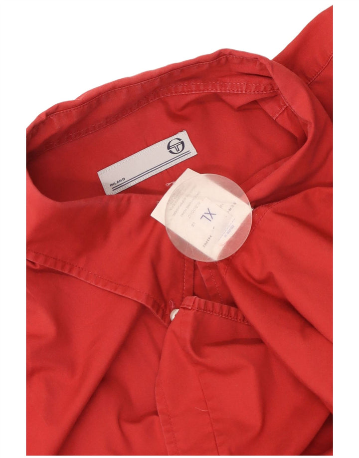 Sergio Tacchini muška majica kratkih rukava XL, crveni pamuk