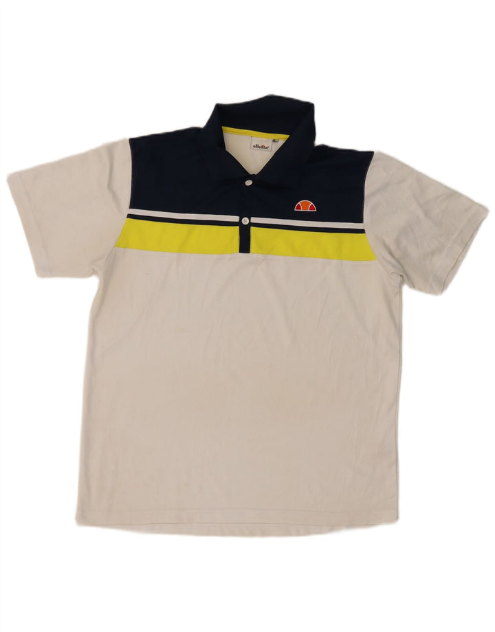 ELLESSE Muška polo majica velika bijela poliesterska boja