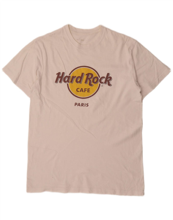 Hard Rock Cafe Muška majica s grafičkim motivima srednje bijele boje