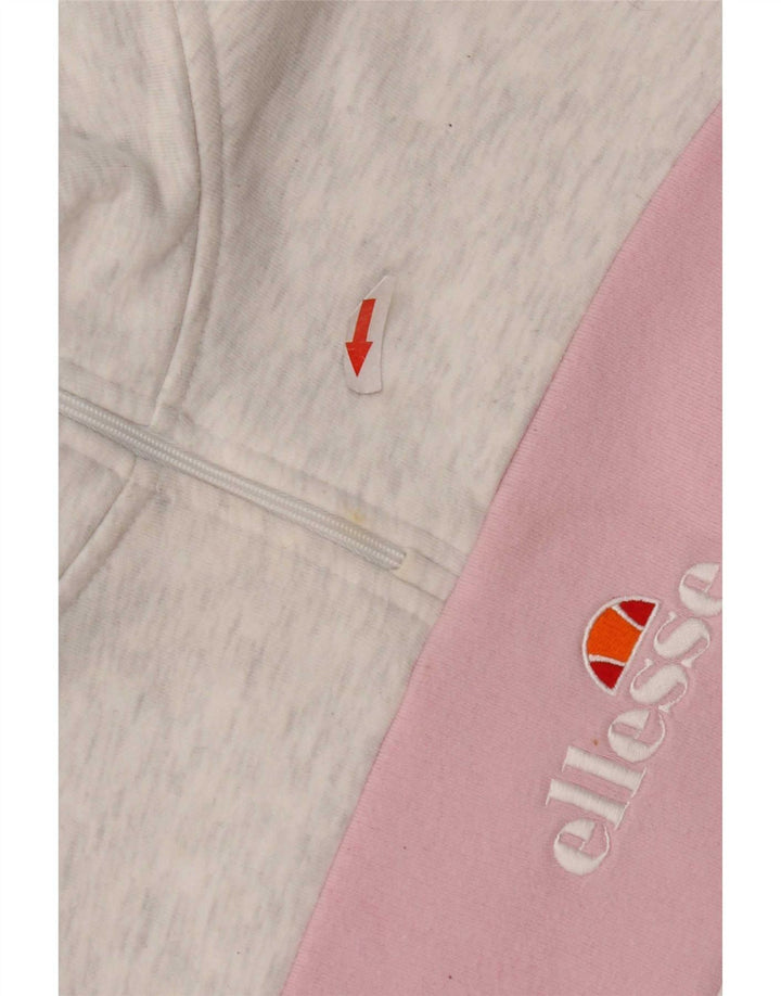 Ellesse ženska prevelika majica s kratkom majicom UK 10 Small Gray
