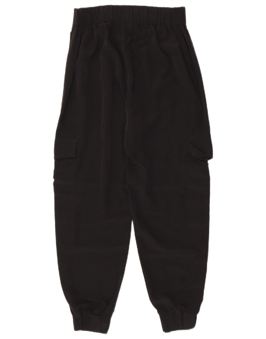 Zara ženske Joggers Cargo hlače XS W24 L25 crni poliester