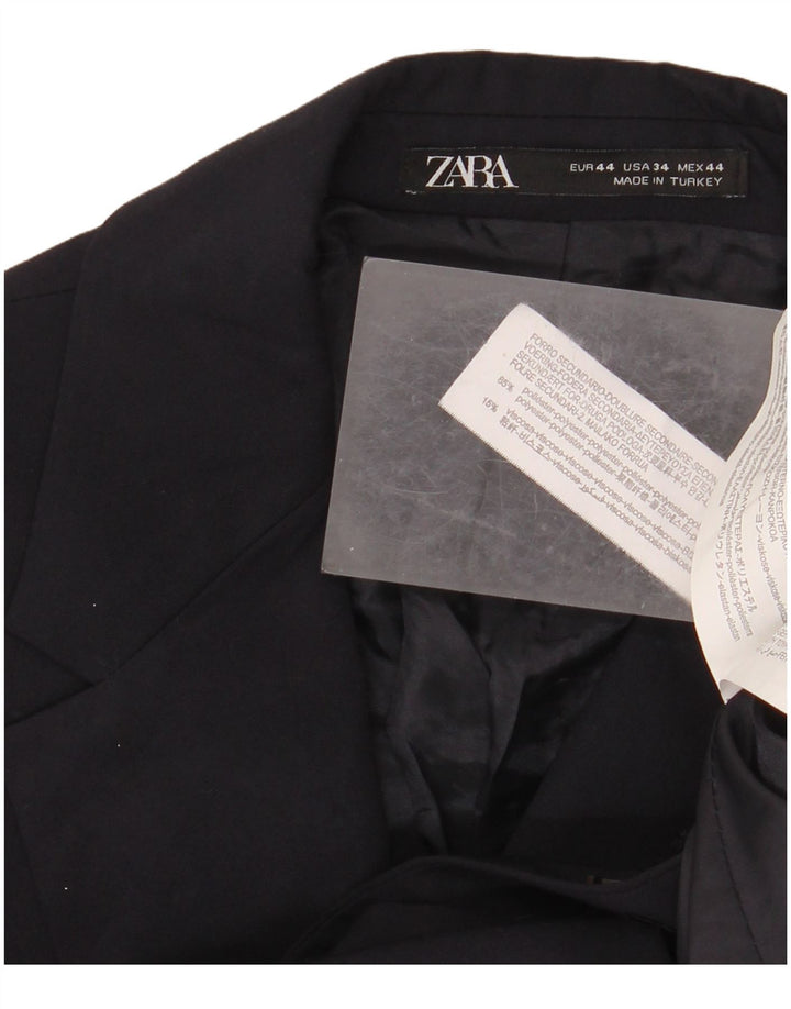 Zara muška jakna sa 2 gumba EU 44 XS tamnoplavi poliester