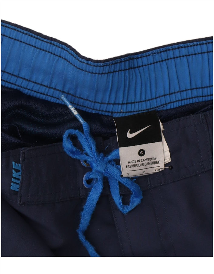 Nike muške kratke hlače za kupanje male tamnoplave poliesterske boje