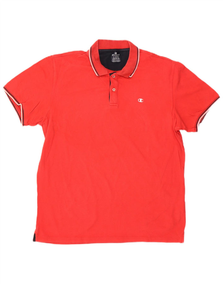 CHAMPION Muška polo majica XL crveni pamuk