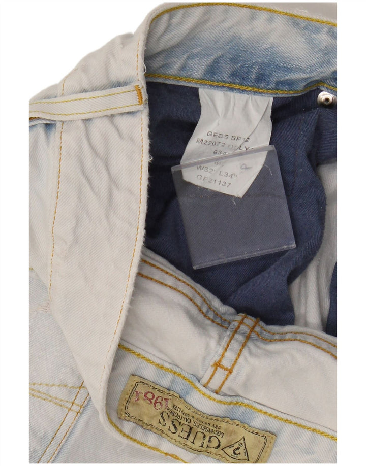 Guess muške ravne traperice W32 L34 plave