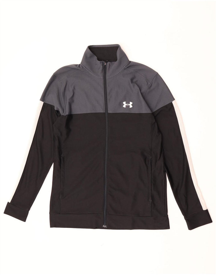 Under Armour ženska gornja jakna trenirke UK 14 srednje crne boje