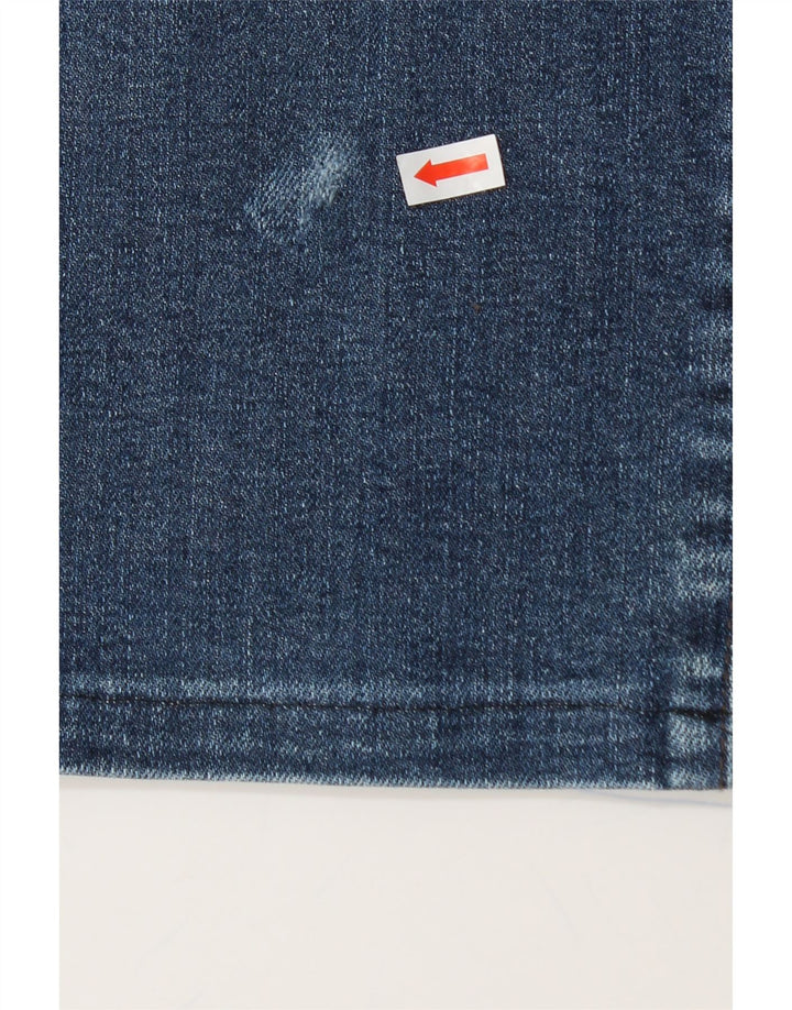 TRUSSARDI Mens Straight Jeans W38 L29 Blue Cotton Vintage Trussardi and Second-Hand Trussardi from Messina Hembry 