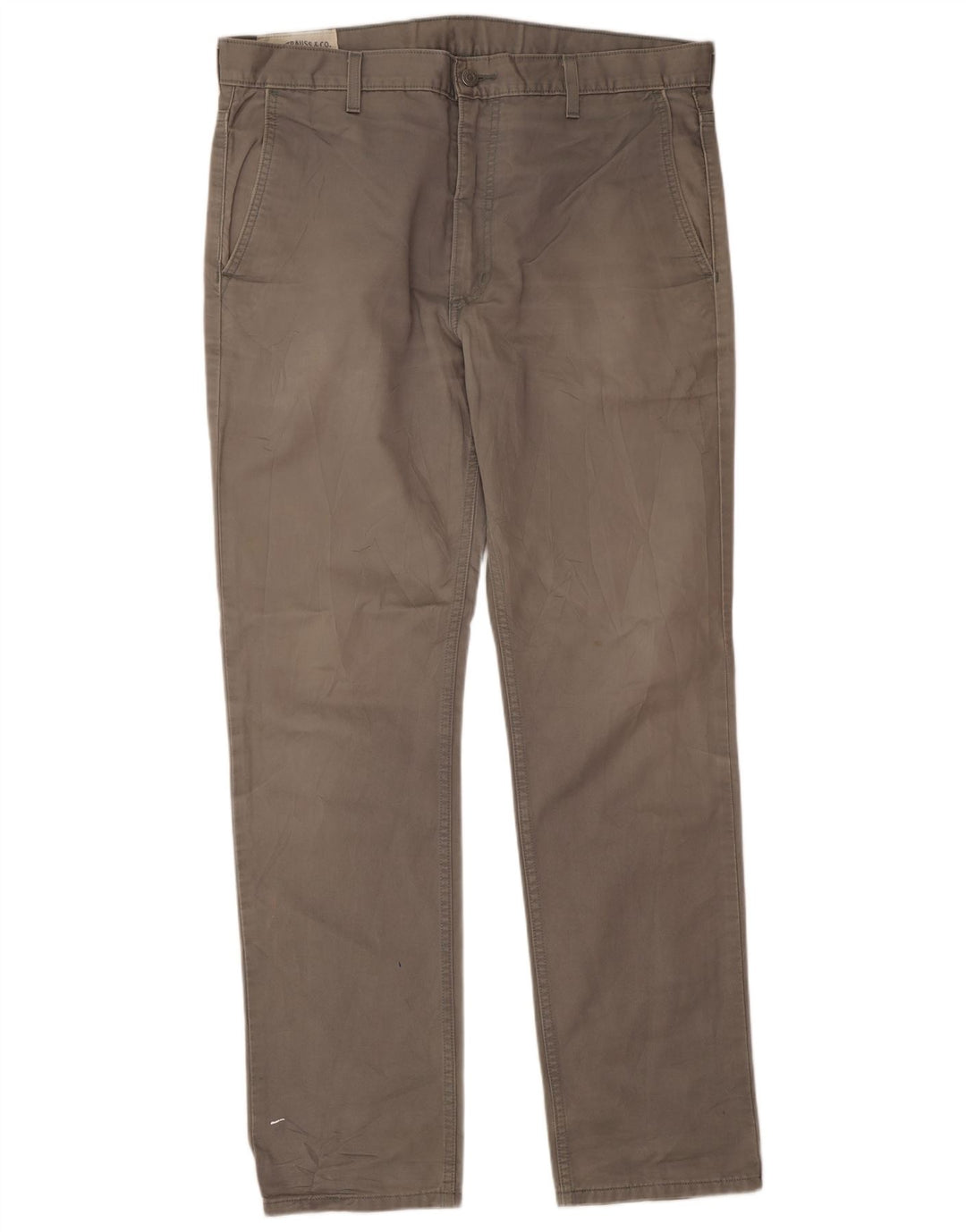 Levi's Regular Chino hlače W36 L32 Sivi pamuk