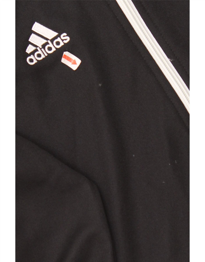 ADIDAS Boys Aeroready Trenirka Gornja jakna 13-14 godina crna poliester