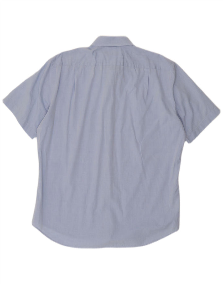 HUGO BOSS Muška košulja kratkih rukava Veličina 16 1/2 42 Velika plava pamuk