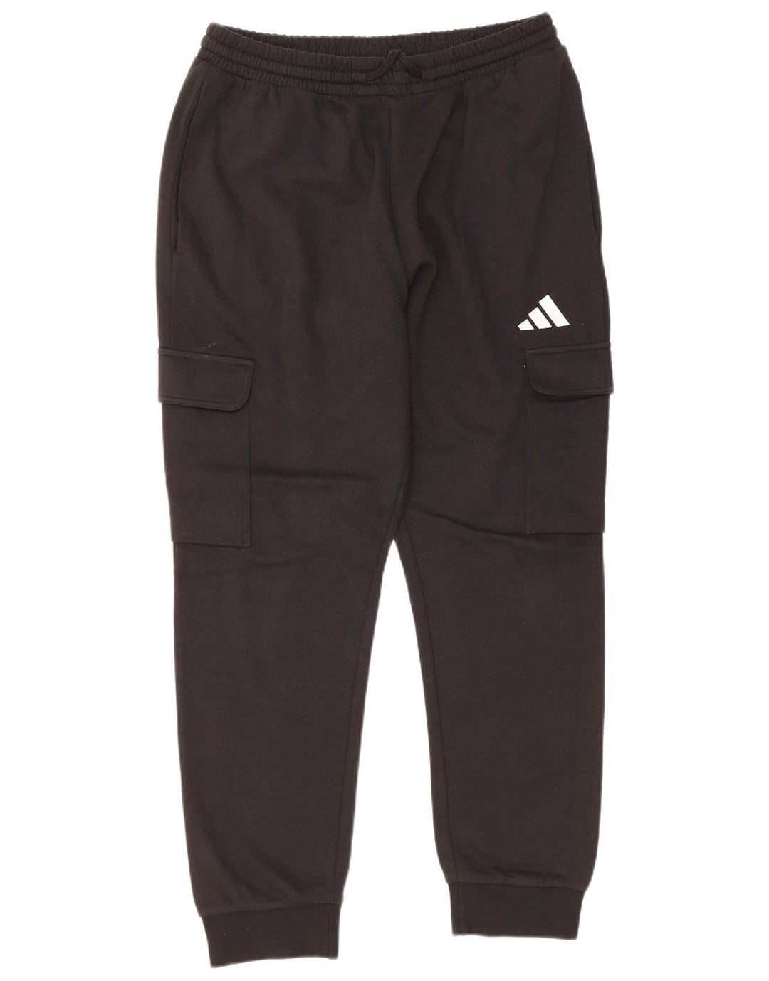 Adidas muške kargo trenirke hlače Joggers srednje crne pamučne boje