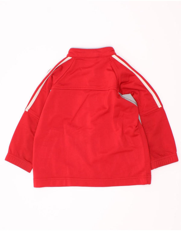 Adidas Baby Boys Gornja jakna trenirke 12-18 mjeseci crvena poliester