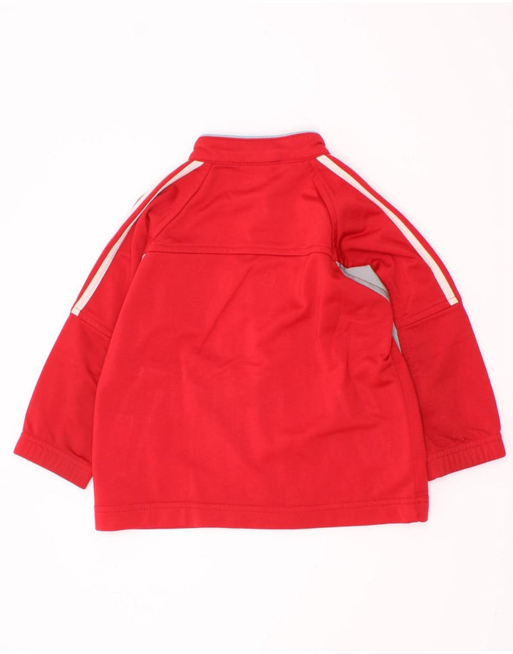 Adidas Baby Boys Gornja jakna trenirke 12-18 mjeseci crvena poliester