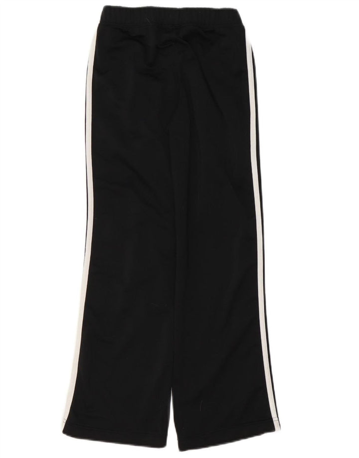ADIDAS Girls Tracksuit Trousers 9-10 Years  Black Polyester