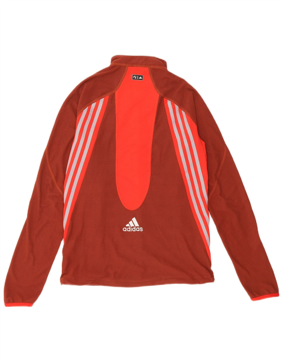 Adidas ženska gornja jakna trenirke UK 12 poliester srednje smeđe boje