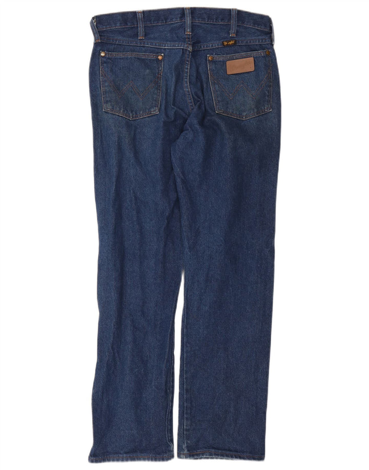 Wrangler muške ravne traperice W32 L30 plave