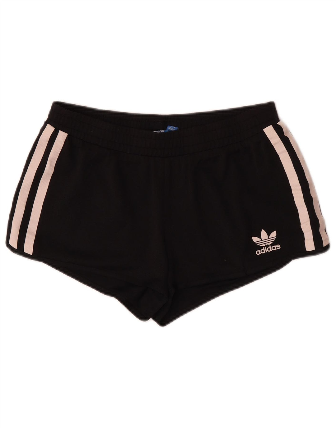 Adidas ženske sportske kratke hlače UK 14 L, srednji crni poliester