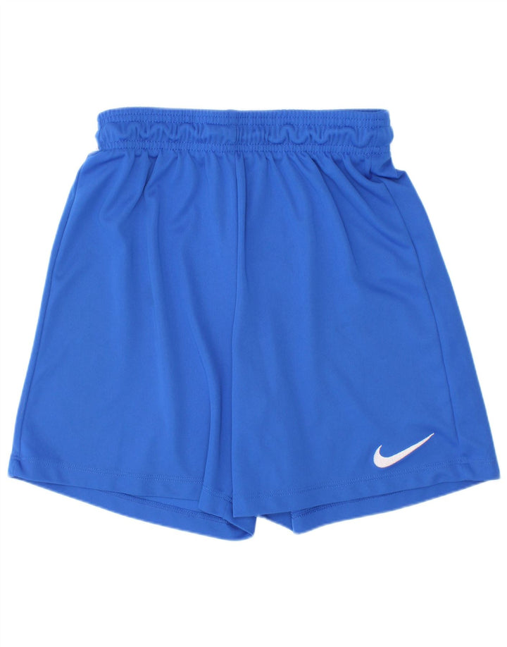 Nike Boys Dri Fit Sport Shorts 10-11 Years Medium Blue Poliester