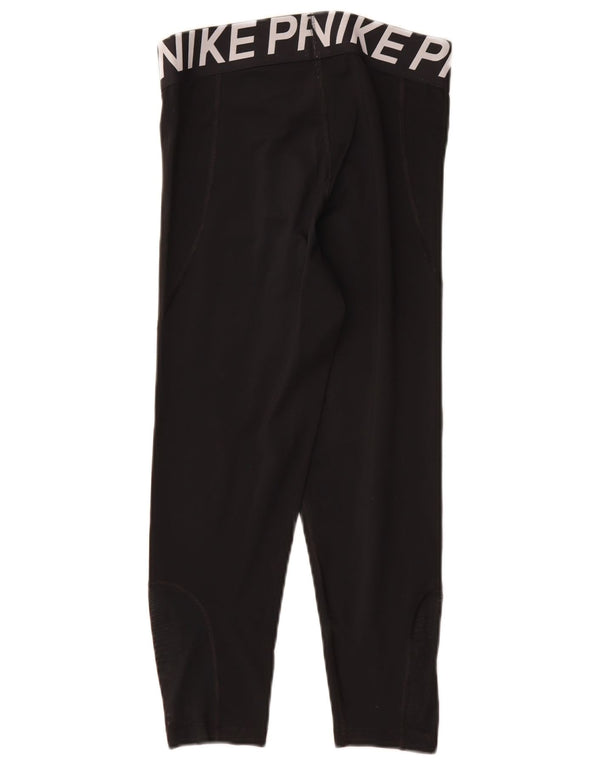 Nike ženske Graphic Capri tajice UK 12 Srednji crni poliester