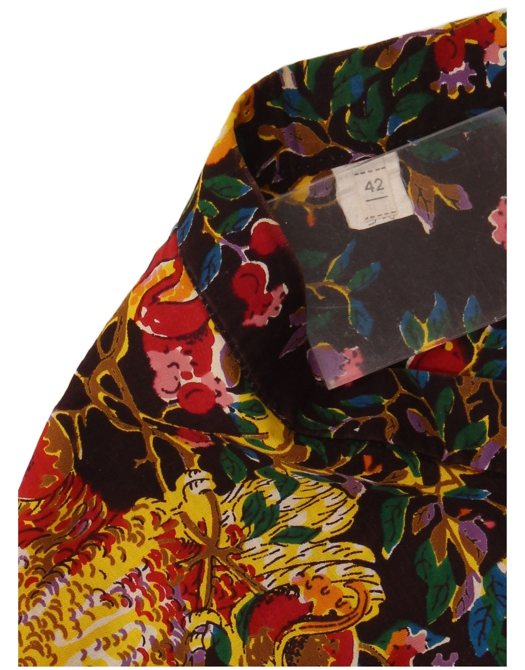 VINTAGE Womens A-Line Skirt IT 42 Medium W26 Multicoloured Floral