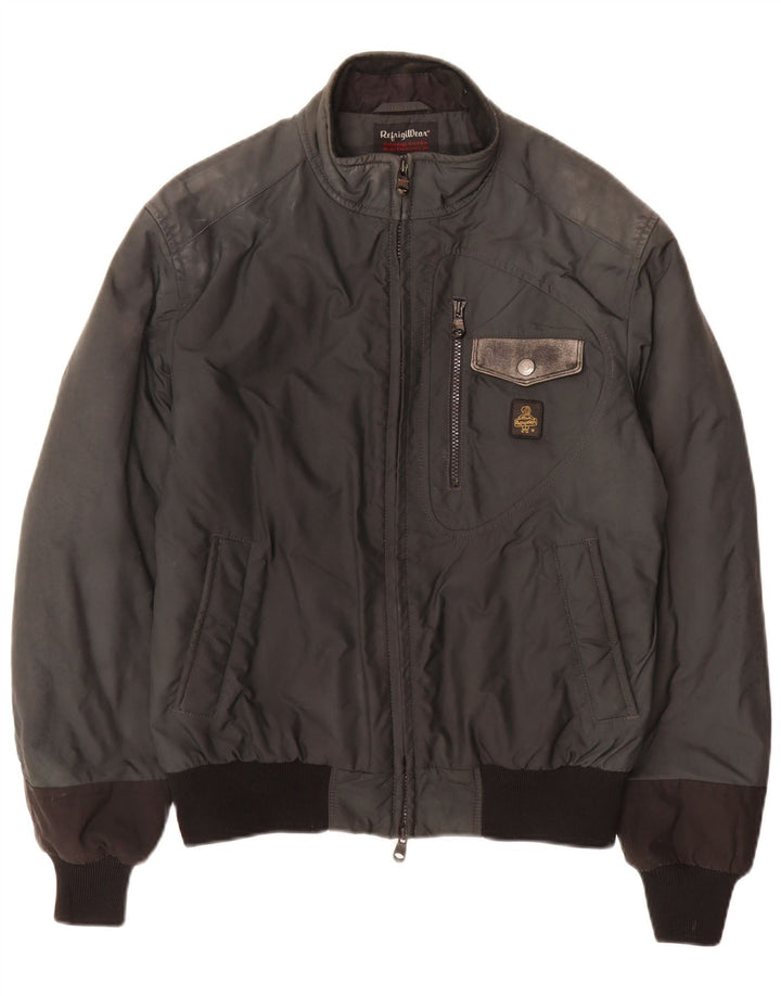Refrigiwear muška bomber jakna UK 40 veliki sivi poliamid