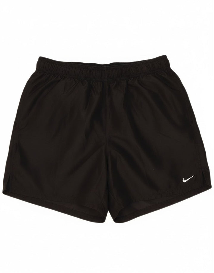 Nike ženske sportske kratke hlače UK 14 veliki crni poliester