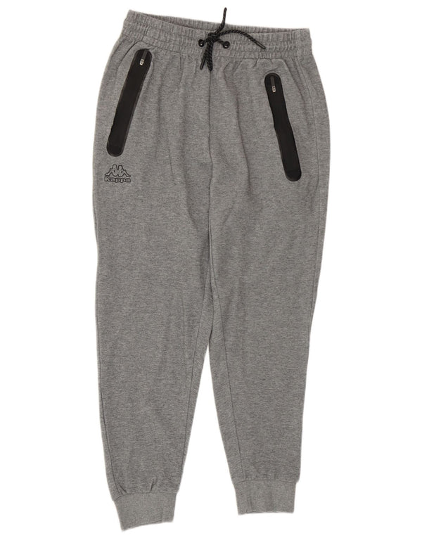 Kappa Womens Tracksuit Trousers Joggers UK 16 Large  Grey Cotton