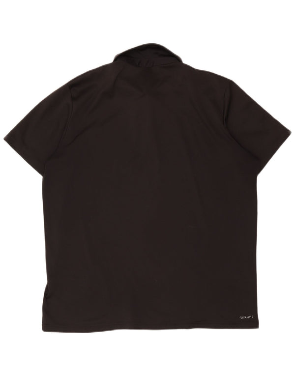 Adidas muška polo majica Climalite XL crni poliester