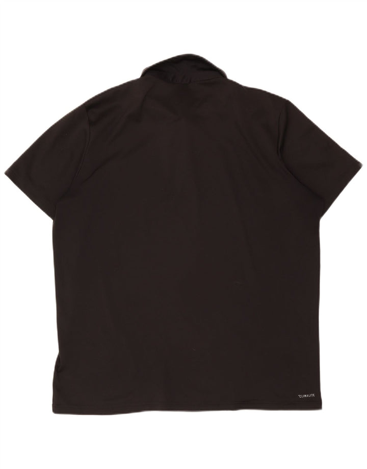 Adidas muška polo majica Climalite XL crni poliester