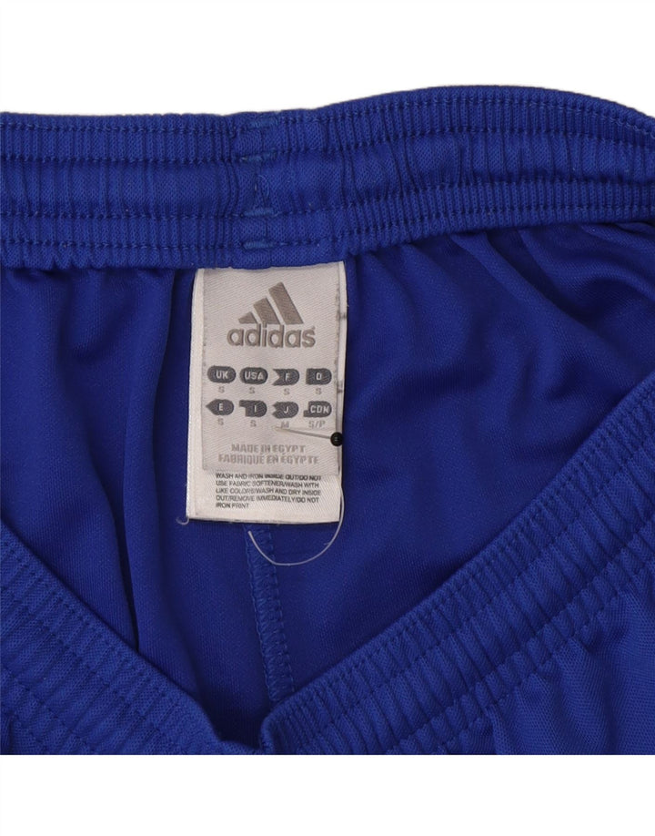 Adidas muške sportske kratke hlače Climalite male plave poliesterske boje