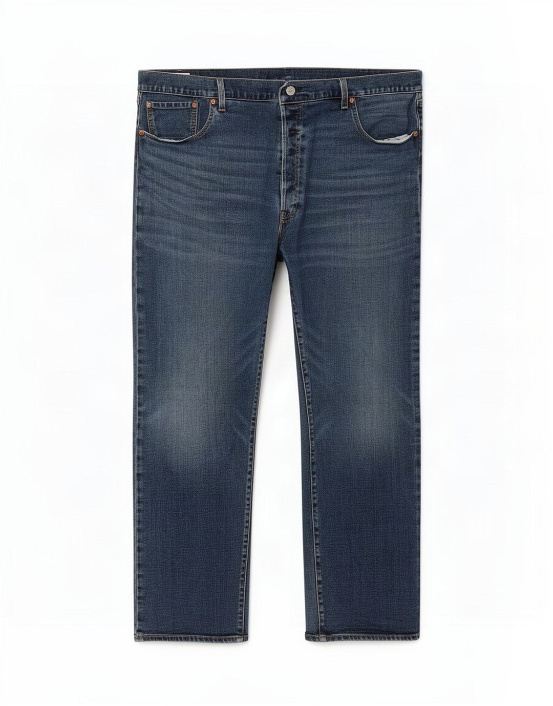 Levi's muške 501 ravne traperice W46 L29 plavi pamuk
