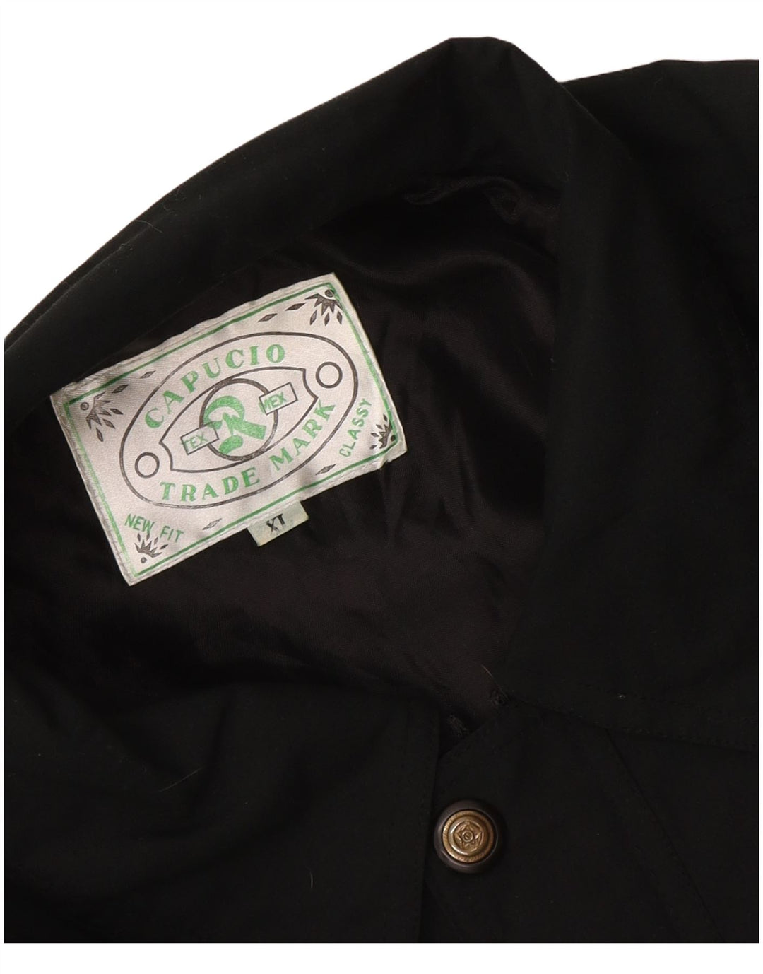 Vintage muška bomber jakna UK 42 XL crna