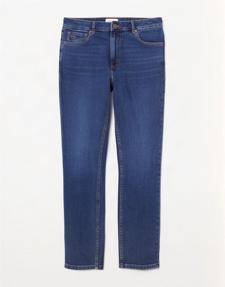 Jack Wills Muške uske traperice W32 L30 Plavi pamuk