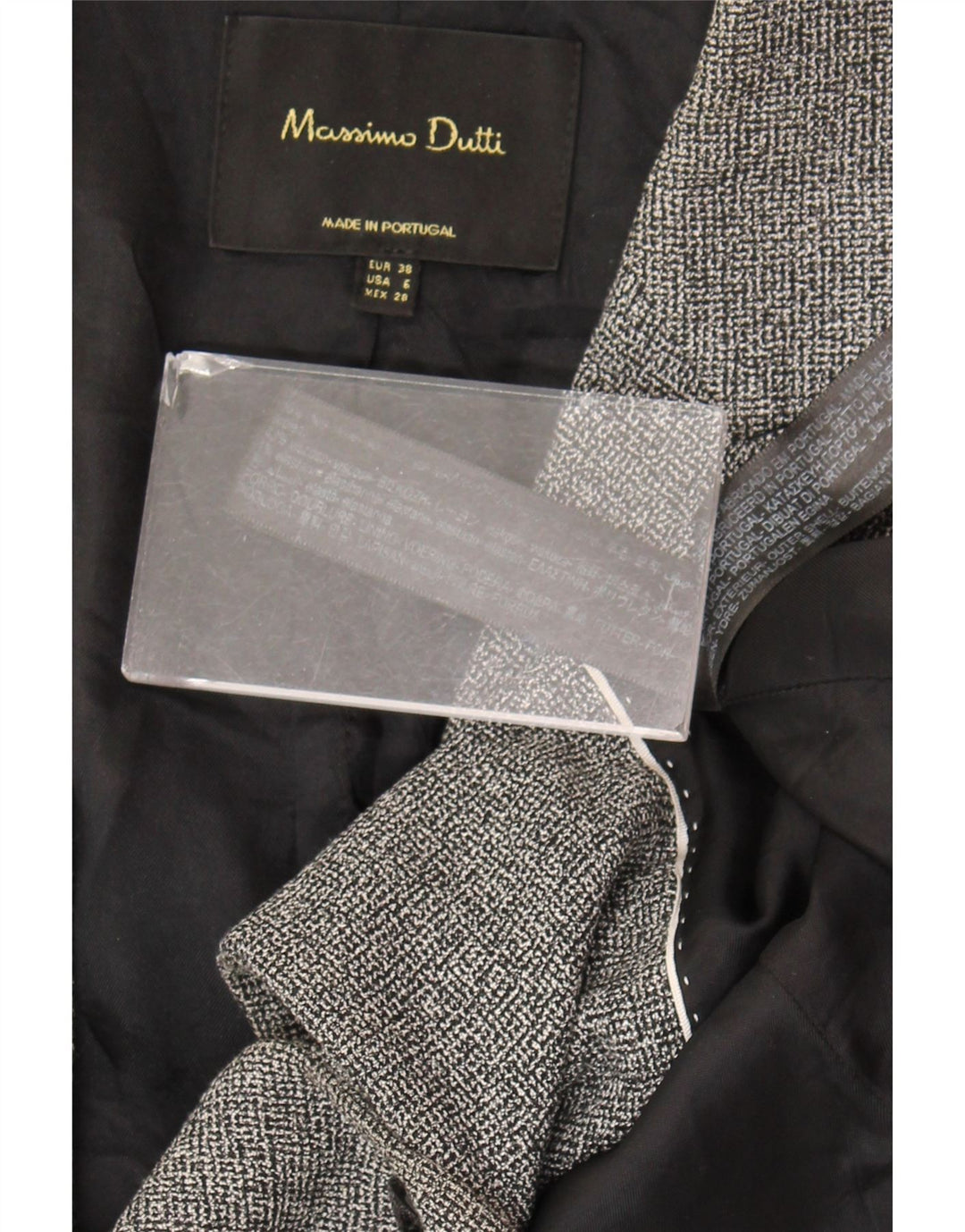 Massimo Dutti Ženski prsluk EU 38 Mala siva vuna